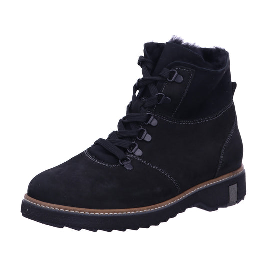 Waldläufer Winterschuh 911802 BEAR DOUBLEFACE BEAR in Schwarz