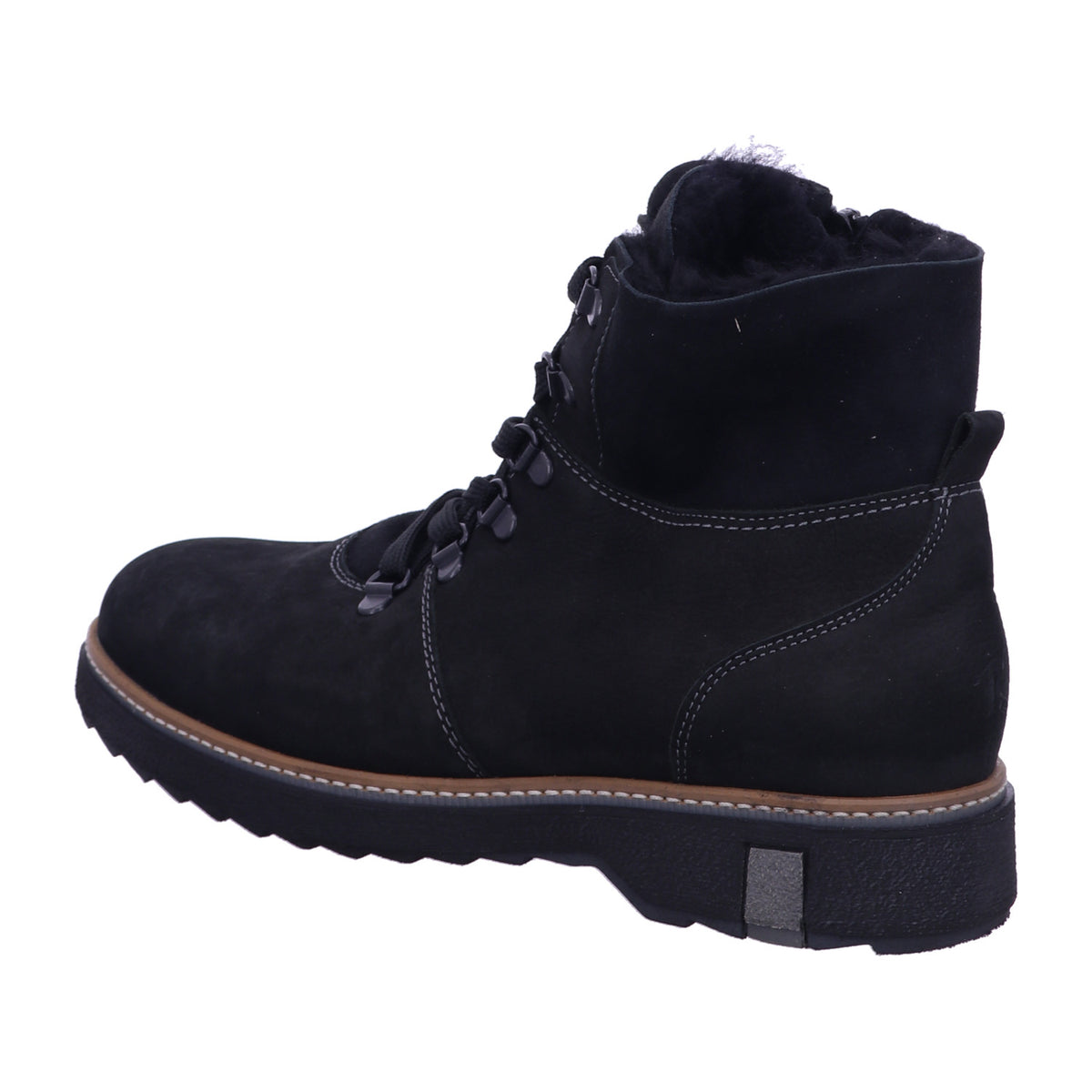 Waldläufer Winterschuh 911802 BEAR DOUBLEFACE BEAR in Schwarz