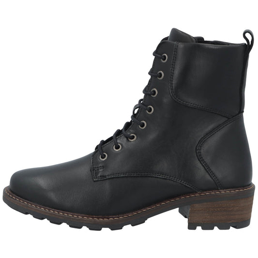 Solidus Boot 61000 Kinga CRUST schwarz in Schwarz