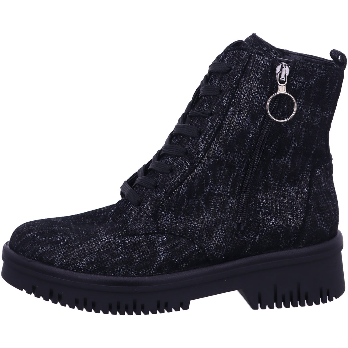 Waldläufer Winterschuh 934802 H Alea in Schwarz