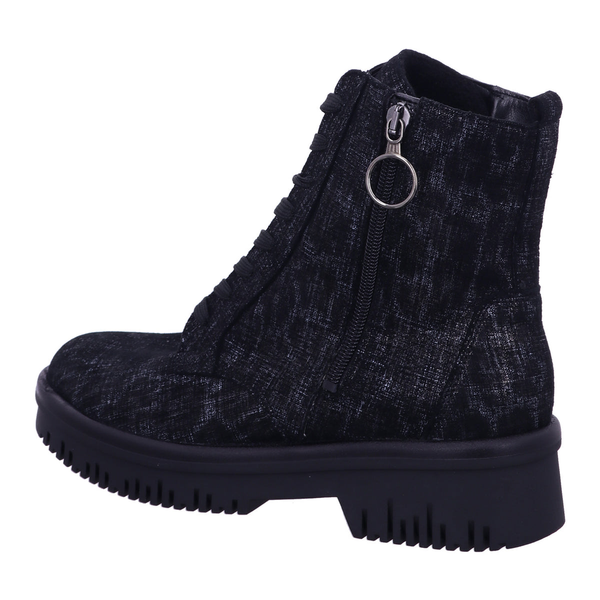 Waldläufer Winterschuh 934802 H Alea in Schwarz