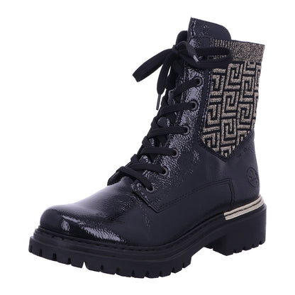 Rieker Winterschuh 72607  in Schwarz