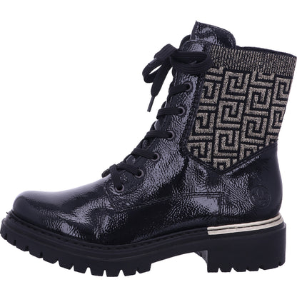 Rieker Winterschuh 72607  in Schwarz