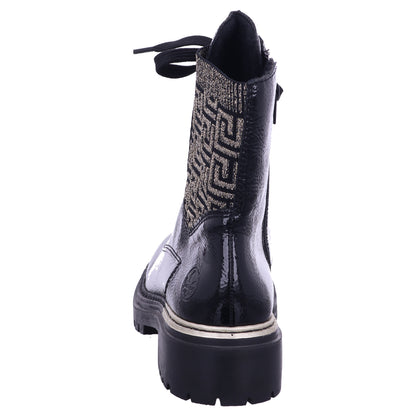 Rieker Winterschuh 72607  in Schwarz