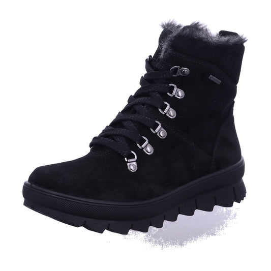 Legero Winterschuh 2 000530 Stiefelette Leder \ NOVARA in Schwarz