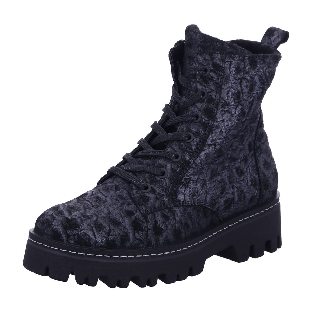 Waldläufer Winterschuh 732808 H-London in Schwarz