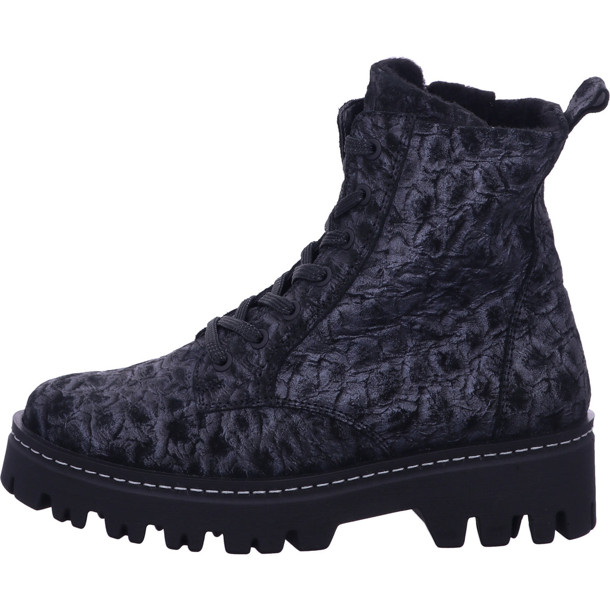 Waldläufer Winterschuh 732808 H-London in Schwarz