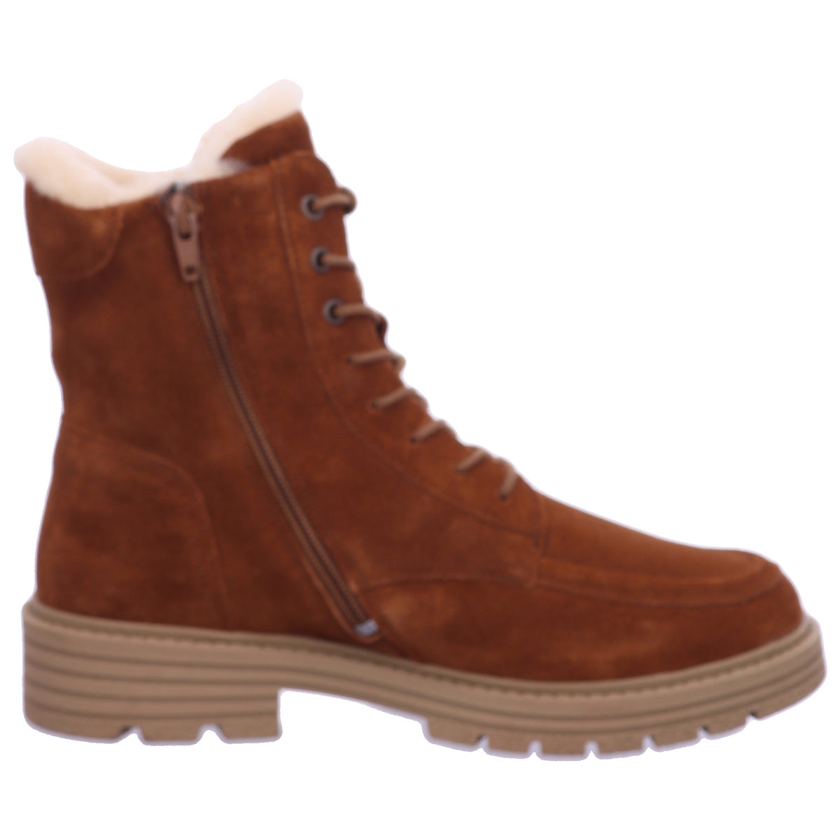 Solidus Boot 63115 Kelly VELOUR hazel in Braun