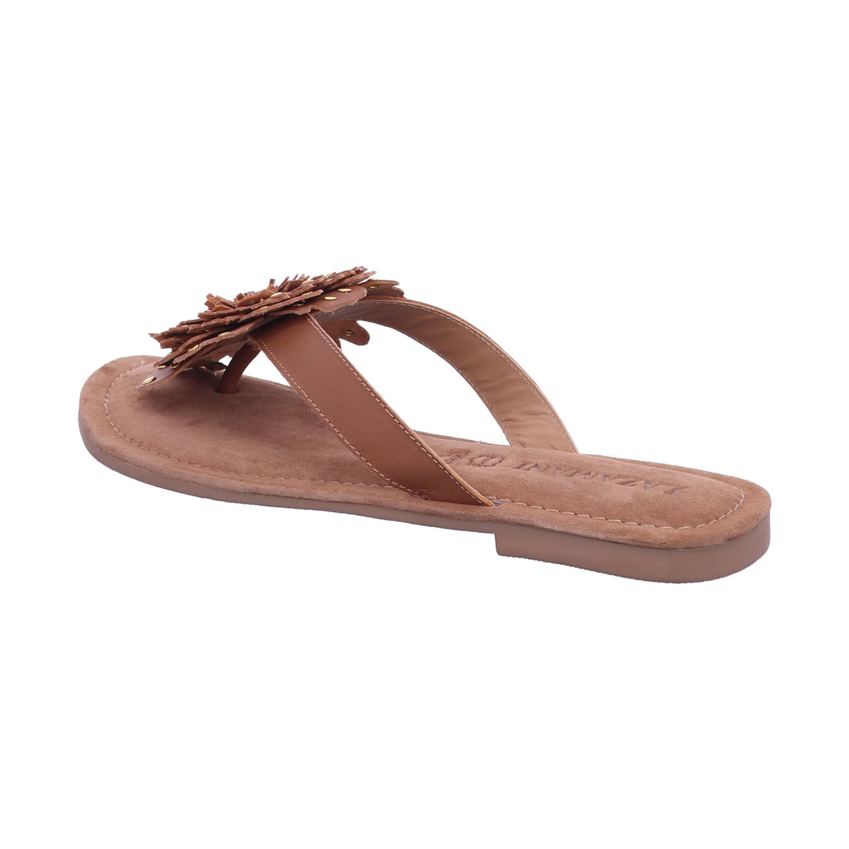 Lazamani Pantolette LA33794  in Braun