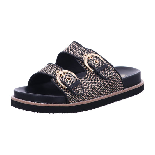Rieker Pantolette V9584  in Schwarz