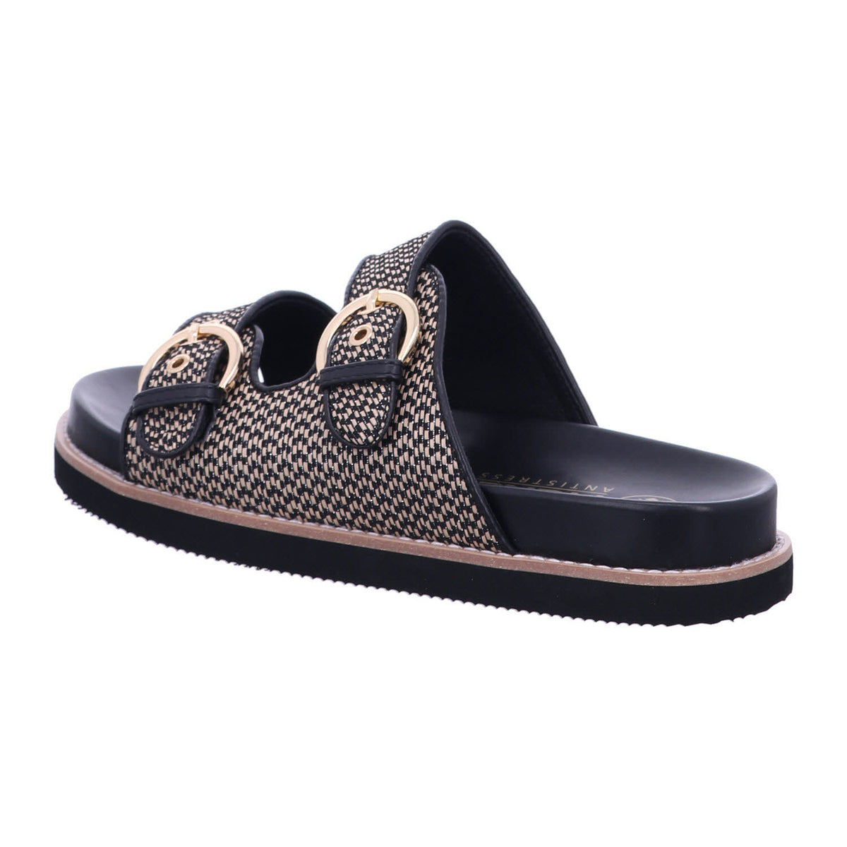 Rieker Pantolette V9584  in Schwarz