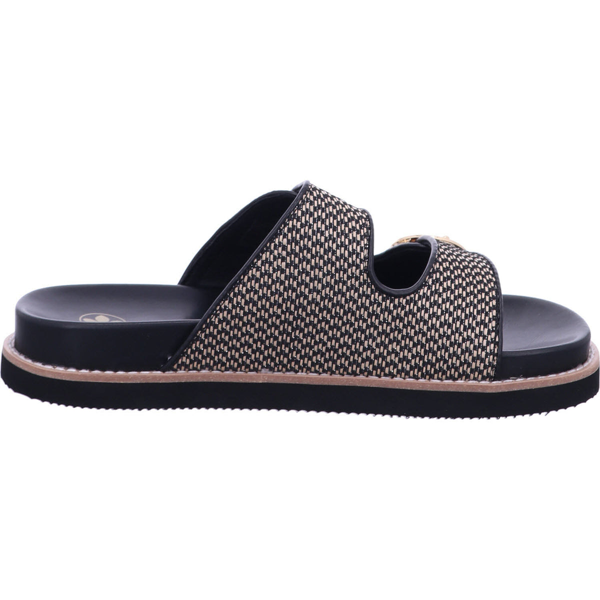 Rieker Pantolette V9584  in Schwarz