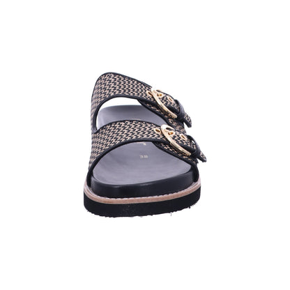 Rieker Pantolette V9584  in Schwarz