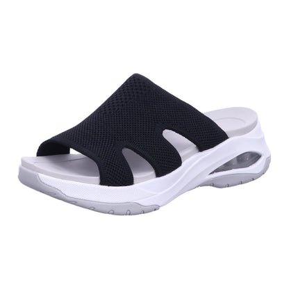 Rieker Pantolette W3150  in Schwarz