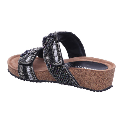 Lazamani Pantolette 75002  in Schwarz