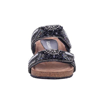 Lazamani Pantolette 75002  in Schwarz