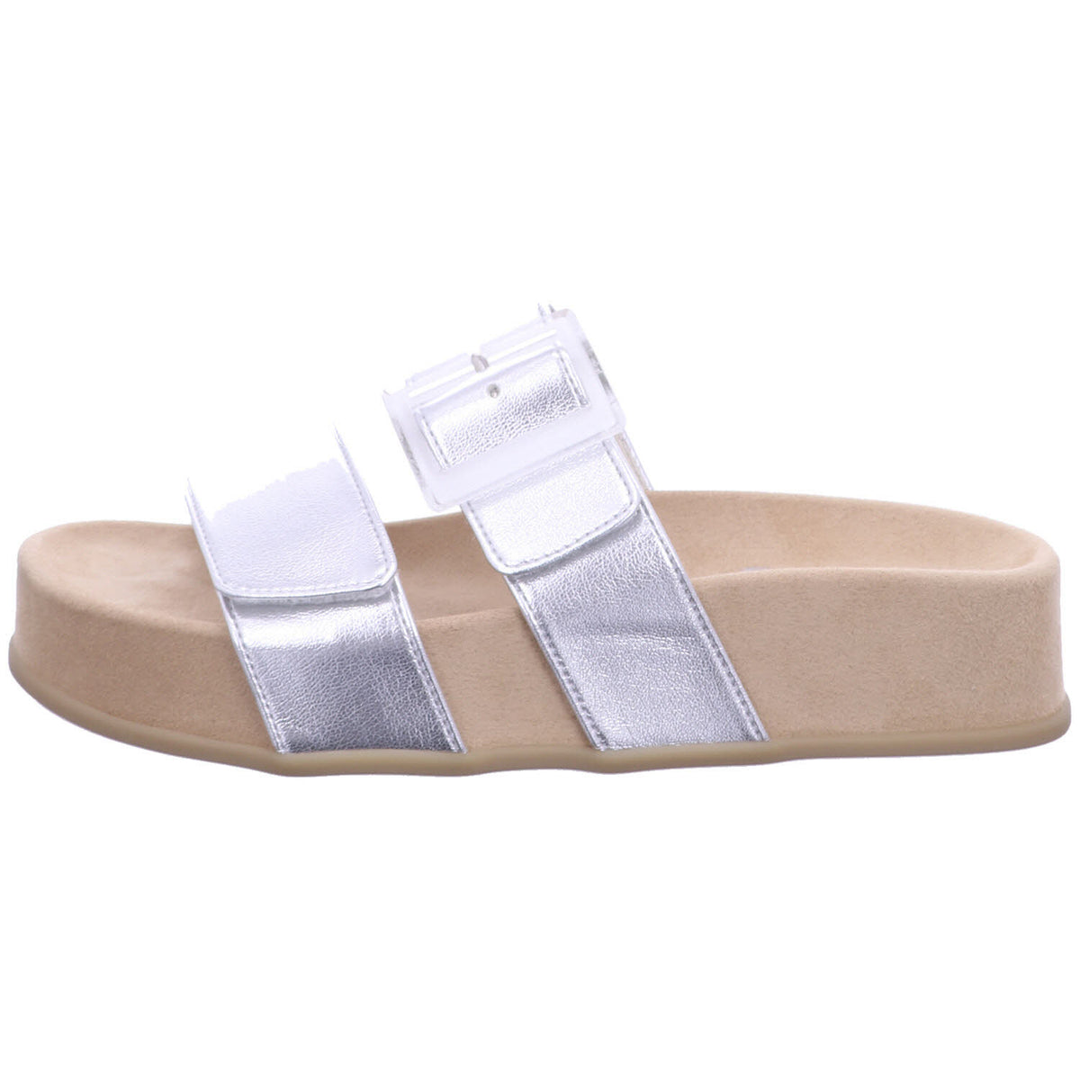 Paul Green Pantolette 6157 0077-6157-017/Pantolette in Grau