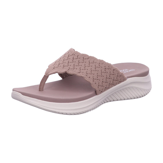 Skechers Pantolette 119971 ULTRA FLEX 3.0 SANDAL - RHYTHM WAVES in Braun