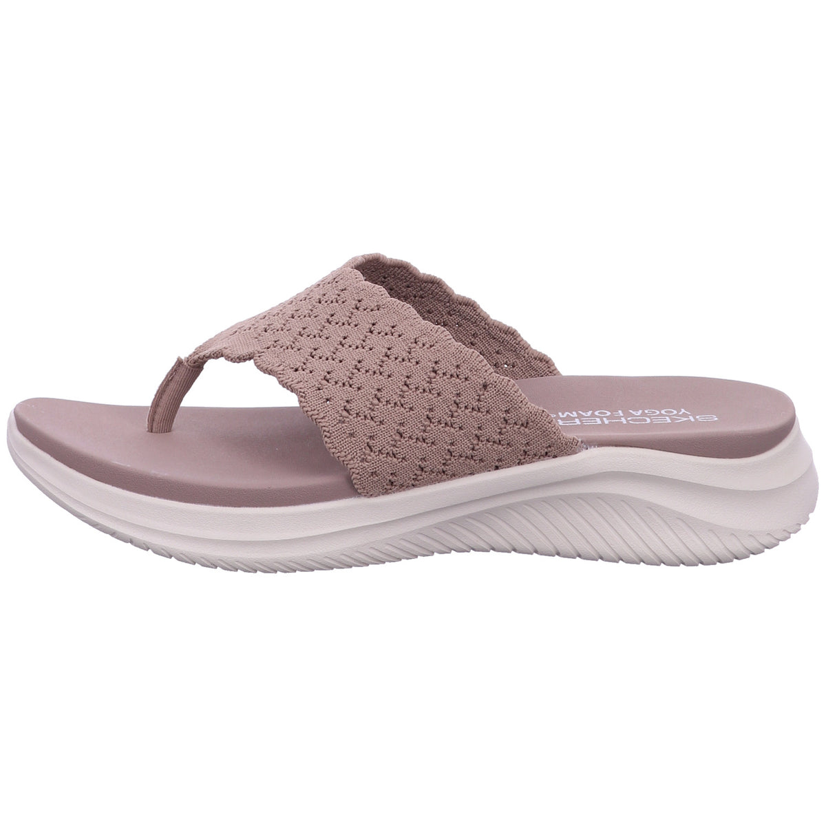 Skechers Pantolette 119971 ULTRA FLEX 3.0 SANDAL - RHYTHM WAVES in Braun