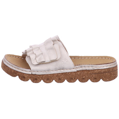 Rieker Pantolette V8763  in Beige
