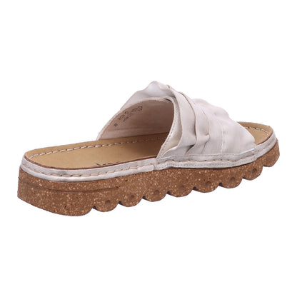 Rieker Pantolette V8763  in Beige