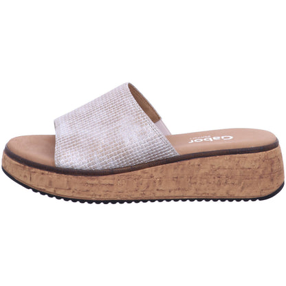 Gabor Comfort Pantolette 62.820  in Beige