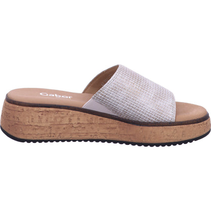 Gabor Comfort Pantolette 62.820  in Beige
