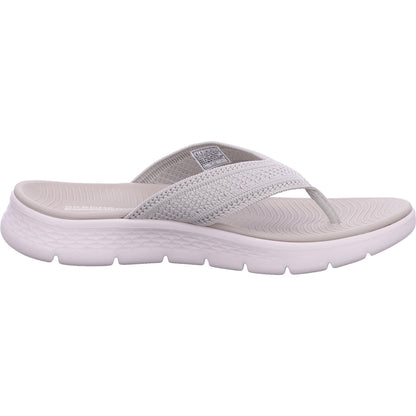Skechers Pantolette 141459 GO WALK FLEX SANDAL - HOLLY in Beige