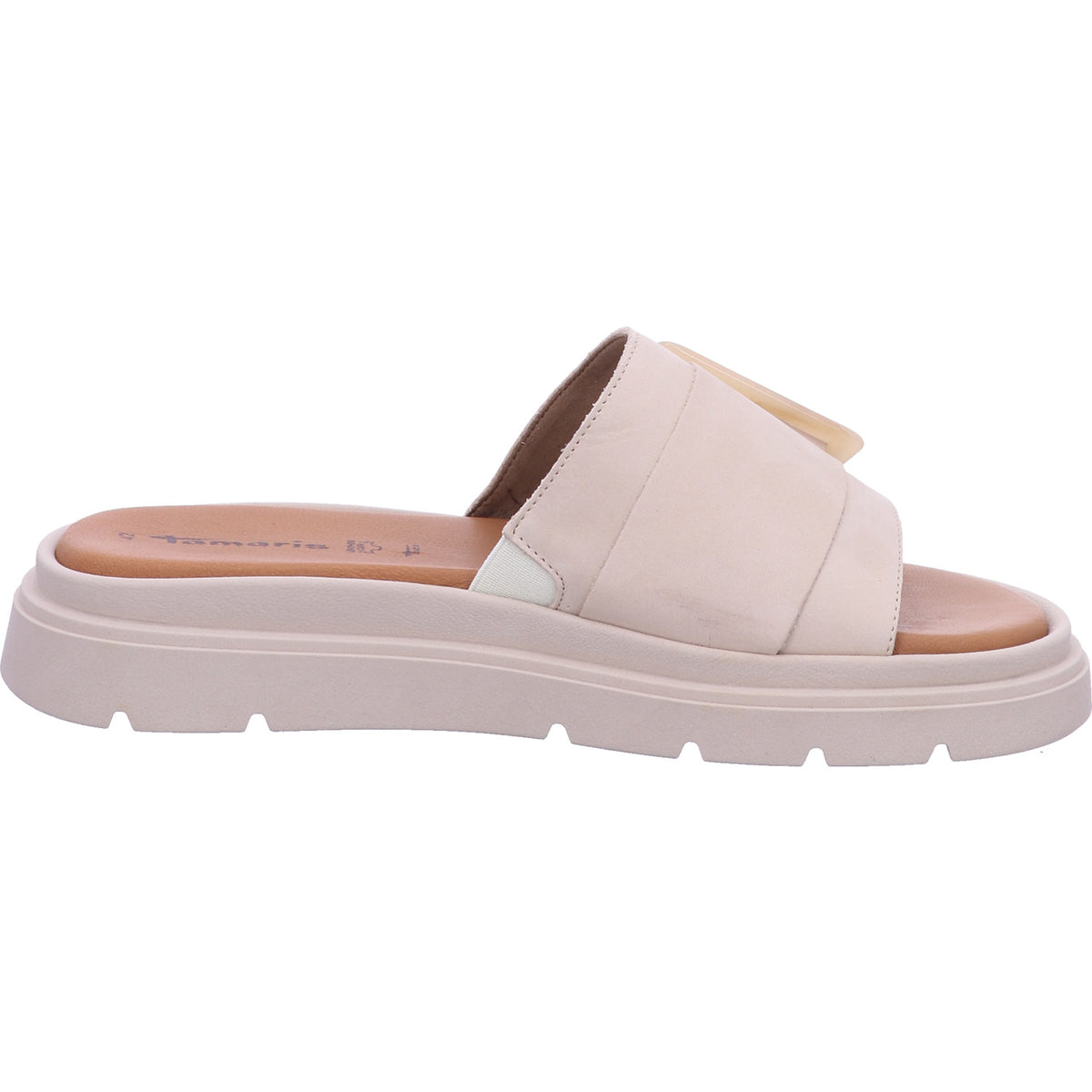 Tamaris Pantolette 1-27234-44 Da.-Pantolette in Beige