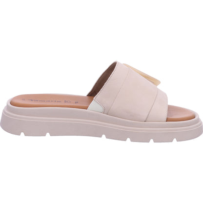 Tamaris Pantolette 1-27234-44 Da.-Pantolette in Beige