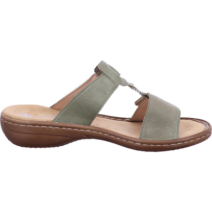Rieker Pantolette 60885  in Grün