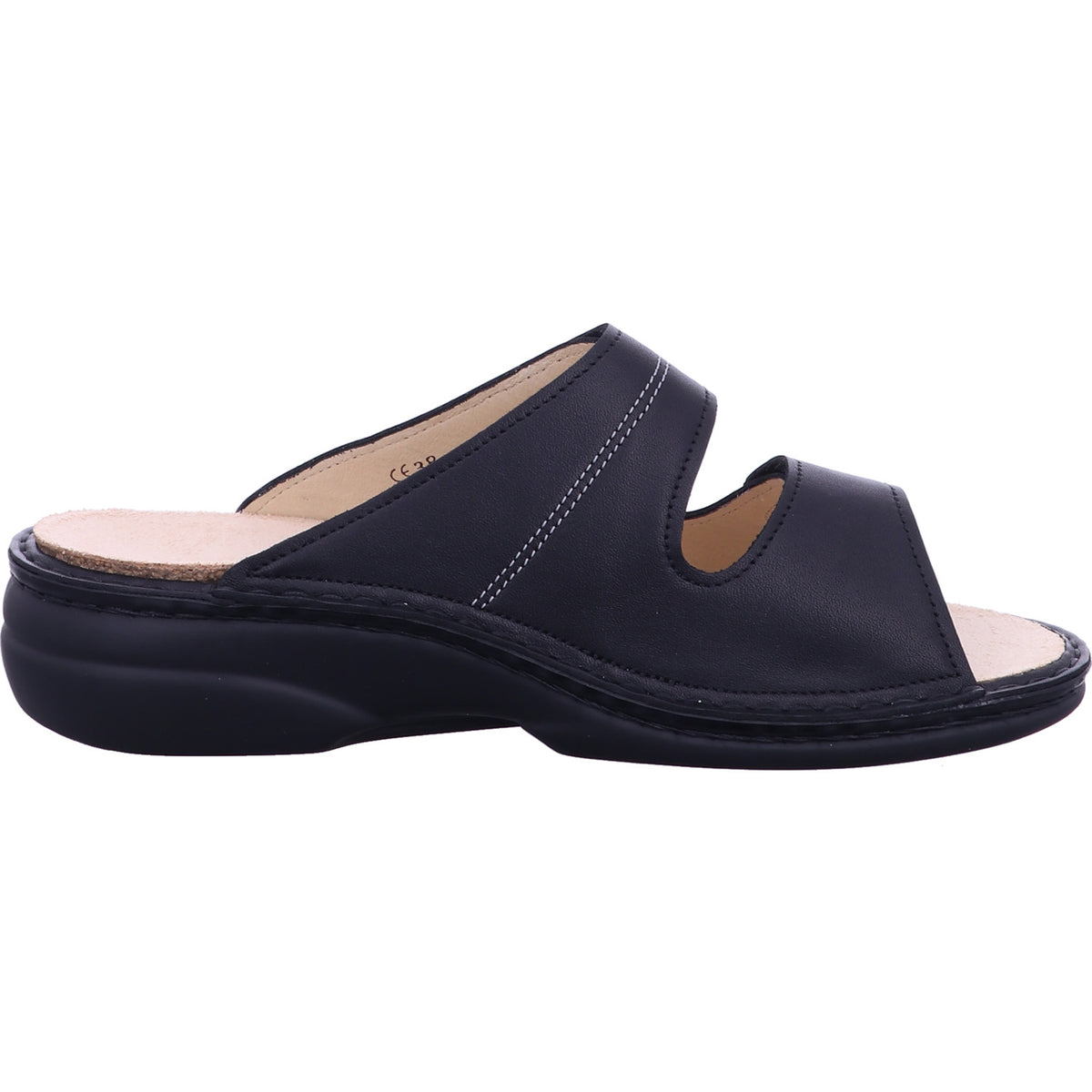 Finn Comfort Pantolette 02550 SANSIBAR in Schwarz