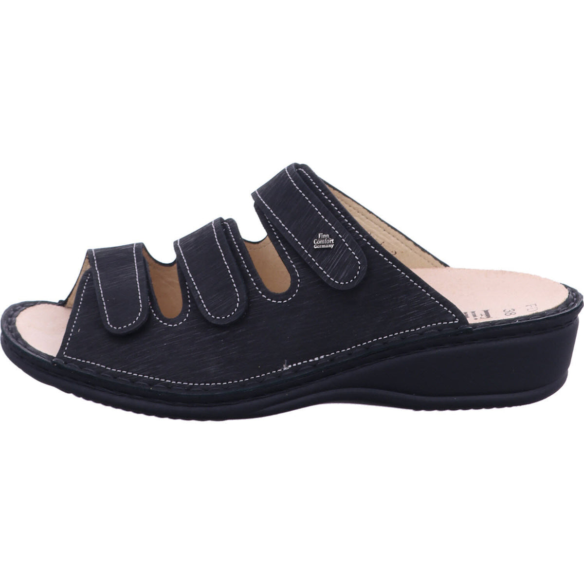 Finn Comfort Pantolette 02501 PISA in Schwarz