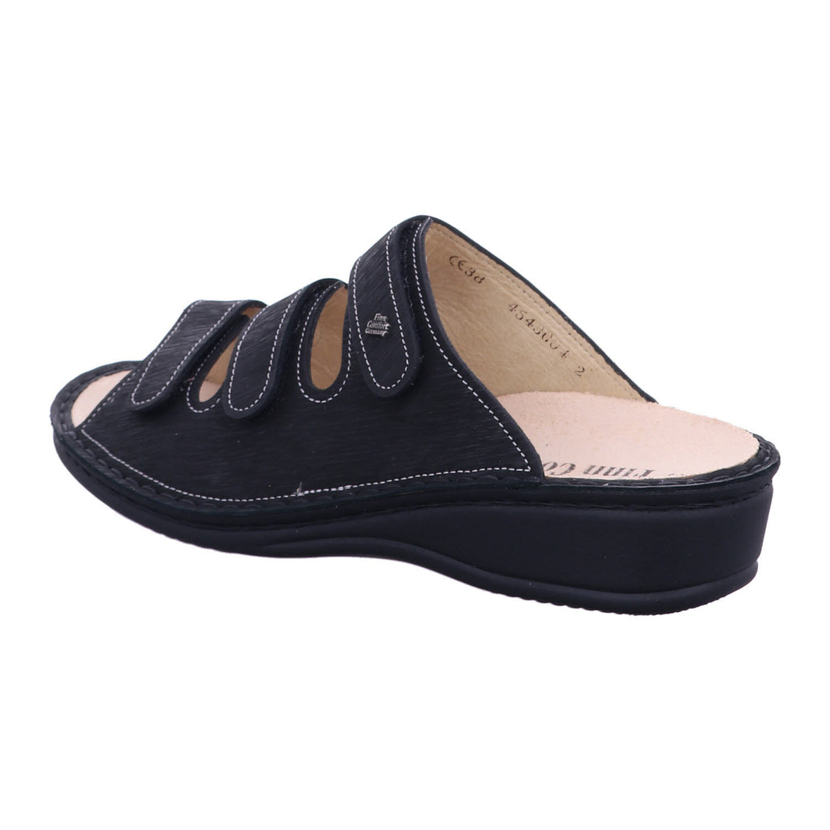 Finn Comfort Pantolette 02501 PISA in Schwarz