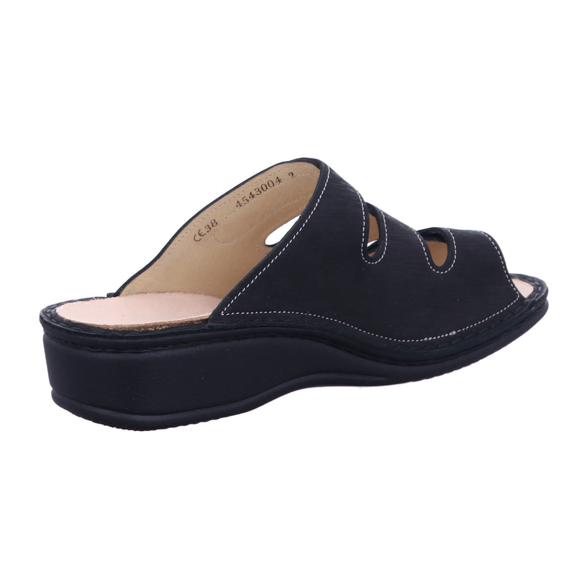 Finn Comfort Pantolette 02501 PISA in Schwarz