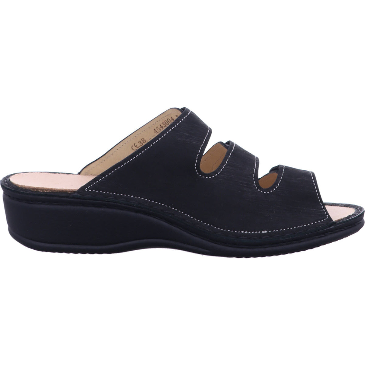 Finn Comfort Pantolette 02501 PISA in Schwarz