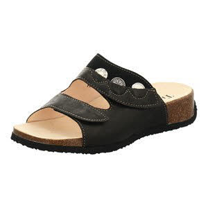 Think Pantolette 3 000202 MIZZI in Schwarz