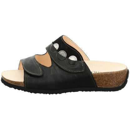 Think Pantolette 3 000202 MIZZI in Schwarz