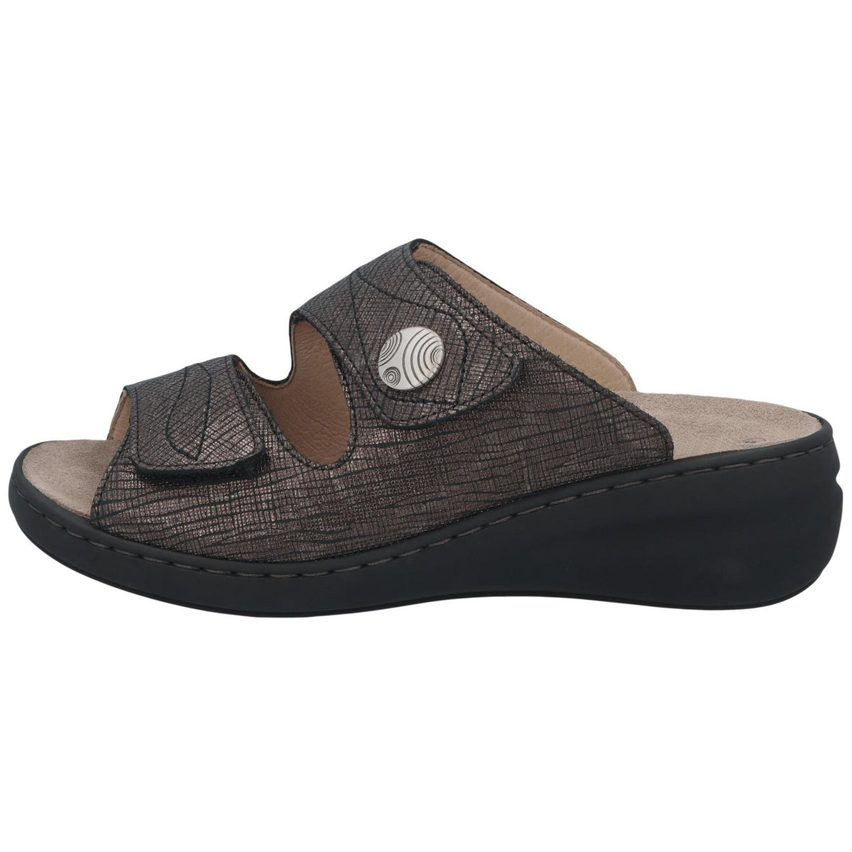 Solidus Pantolette 21104 Spezial CANAPA anthrazit in CANAPA anthrazit