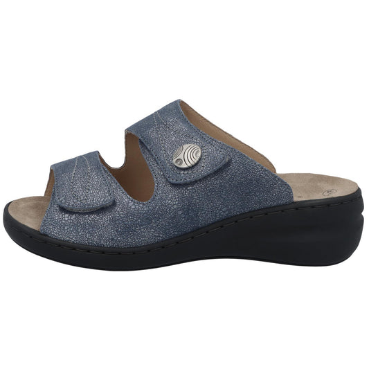 Solidus Pantolette 21104 Spezial - Weite H in Blau