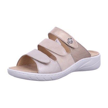 Solidus Pantolette 20141 Wellness Spezial - Weite G in Beige