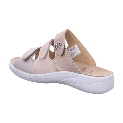 Solidus Pantolette 20141 Wellness Spezial - Weite G in Beige