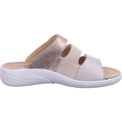 Solidus Pantolette 20141 Wellness Spezial - Weite G in Beige
