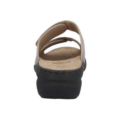 Solidus Pantolette 21104 Spezial - Weite H in Beige