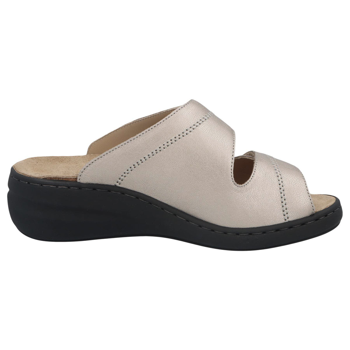 Solidus Pantolette 21104 Spezial - Weite H in Beige