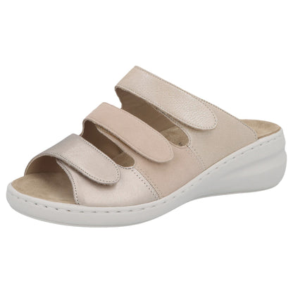 Solidus Pantolette 21154 Spezial - Weite H in Beige