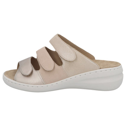 Solidus Pantolette 21154 Spezial - Weite H in Beige