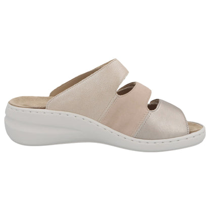 Solidus Pantolette 21154 Spezial - Weite H in Beige