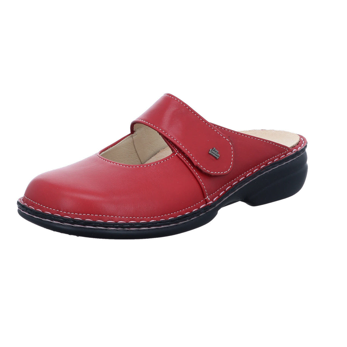 Finn Comfort Pantolette 02552 STANFORD in Rot