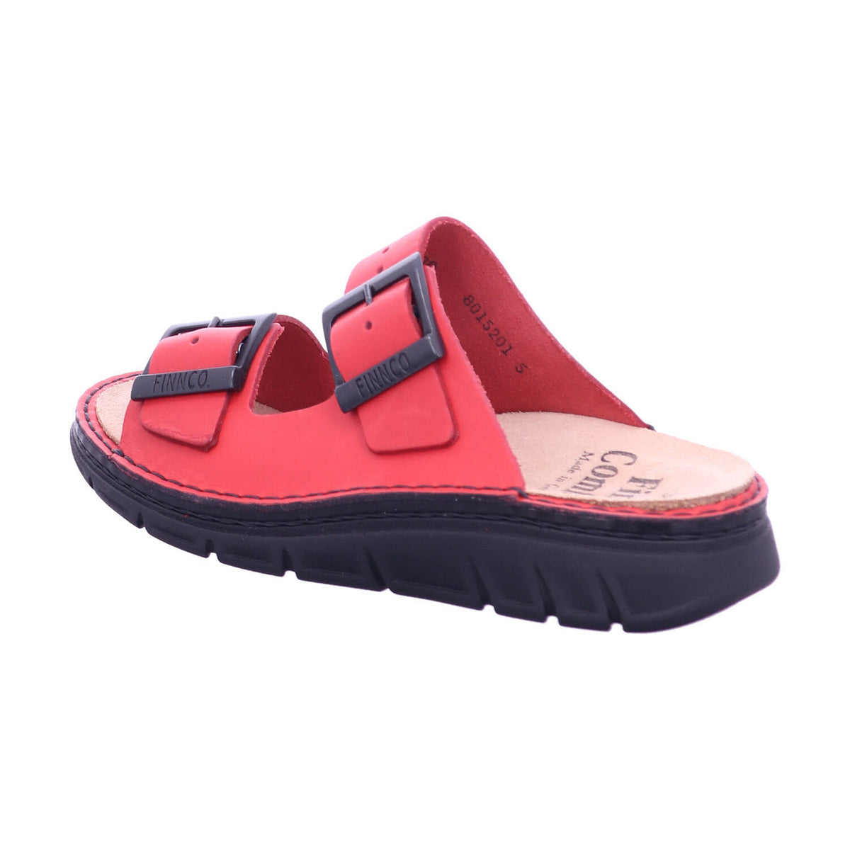 Finn Comfort Pantolette 81546 CAYMAN-S in Rot